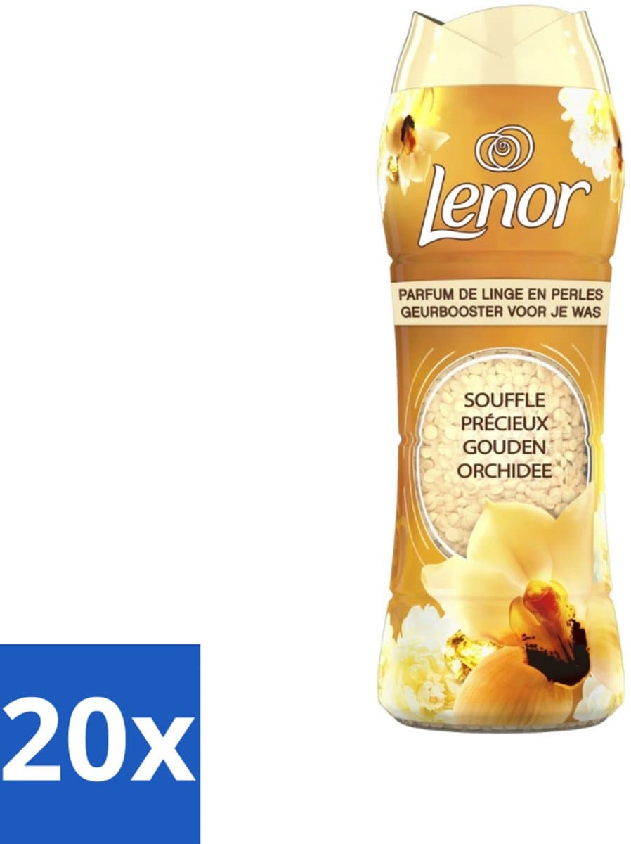 20 x Lenor - Geurbooster - Gouden Orchidee - 22 Wasbeurten - Voordeelverpakking - 20 stuks — afbeelding 1