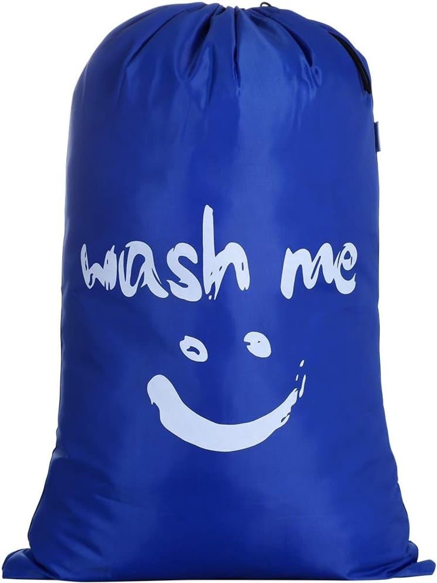 Grote Vouwbare Wasmand voor Reizen, Opvouwbare Opbergzak voor Vuile Was, 120L, Donkerblauw, Ideaal voor Kamperen en Buitenshuis Gebruik — afbeelding 1