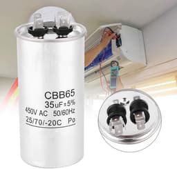 Dailygoods - CBB65A Condensator - Startcondensator - Waterdicht en betrouwbaar - Ronde vorm - 35UF capaciteit - Ideaal voor airconditioning en industr... — thumbnail 3