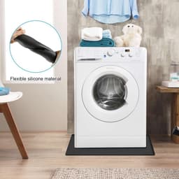 Waterdichte Antislip Onderlegger voor Wasmachine en Droger 60x60 cm — thumbnail 3