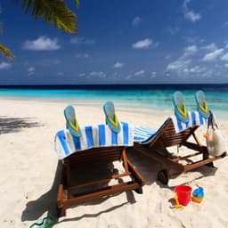 Flip Flop Strandhanddoekharingen - 4 stuks - Veilige reisclips voor ligstoel - Jumbo-clip voor strand, tuin, zwembad, zonnebed of ligstoel - wasdeken en wasknijper van TRIXES — thumbnail 4
