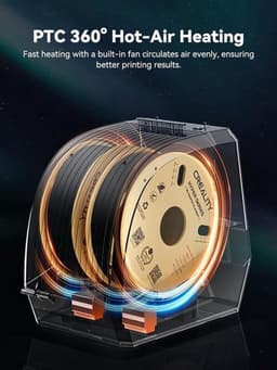 Filament Droger voor 2 Rollen met 48-Uur Timer en 360° Warmtecirculatie — thumbnail 3