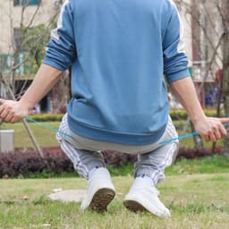 Waslijn - Droogtouw Kledinglijn - Kleding Drogen - Winddicht Ontwerp - 8 Meter - Blauw — thumbnail 2