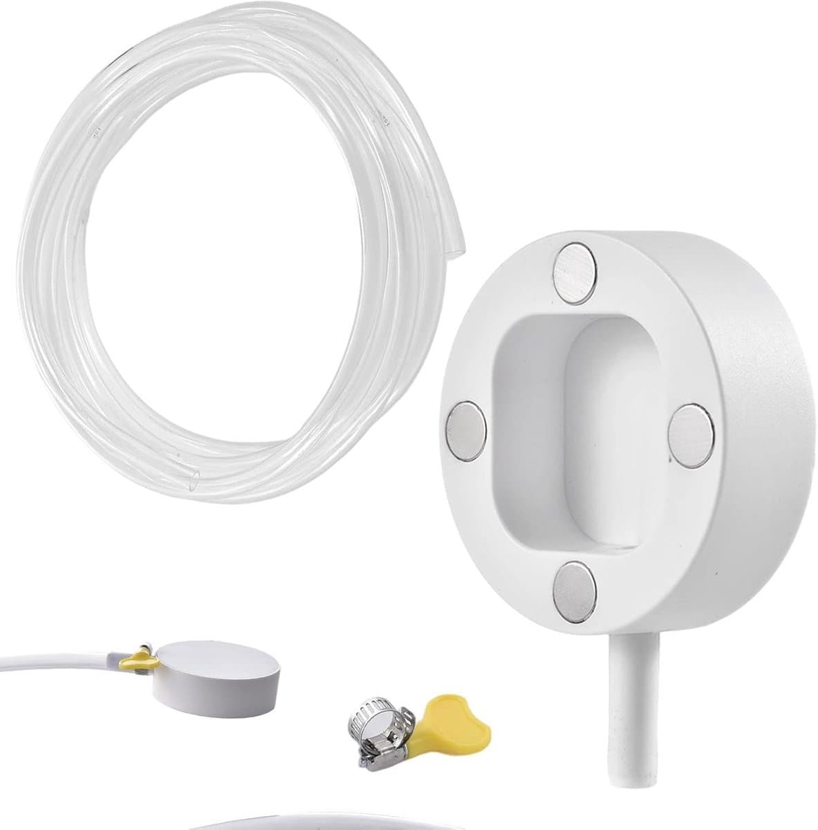 Afvoerslang Airco - Condenswater Kit - Water Afvoeren - Magnetische Bevestiging - 1 Meter - Transparant — afbeelding 1