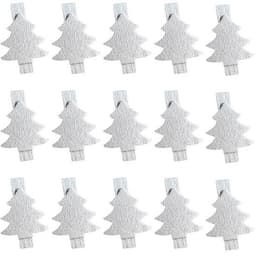 100 stuk houten wasknijpers - decoratieve klemmen voor elke dag — thumbnail 1