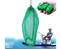 Visnet Tas - Vangnet Opbergtas - Buitenactiviteiten Opslag - Efficiënte Droging - 60x40cm - Groen