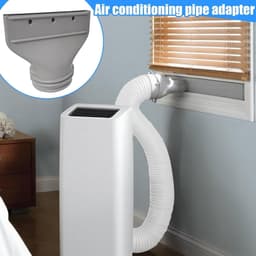 Koppelstuk Mobiele Airco Afvoerslang - universele connector Ø130–150 mm - verlengstuk voor airco slang - geschikt voor ramen, afzuiging en afvoerbuizen — thumbnail 4