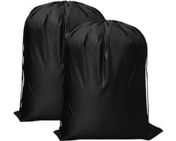 SnelShoppen - Travel Waszak, 2 Stuks Vuilwaszakken voor Reizen, 50x60cm, Grote Capaciteit, Waterafstotend, Voor Camping, Thuis, Universiteit, Studente