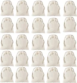 VIDA 25 stuks 10x14 cm set om te schilderen - geld tas - verjaardagstassen voor de verjaardag van kinderen DIY souvenirs voor huwelijksfeest in Natuur — thumbnail 1
