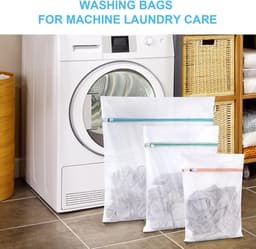 Waszakken net voor wasmachine, wasnet, wasmachine, voor delicate blouse, sokken, ondergoed, lingerie, babykleding — thumbnail 4