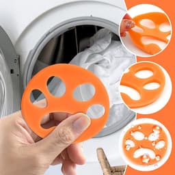 Dailygoods- Haarverwijderaar voor Huisdieren - Herbruikbare Haarvanger - Pluisverwijderaar - Wasballen - Siliconen Pootkussens - Voor Wasmachine - Pluisballen — thumbnail 2