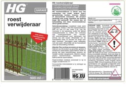 HG roestverwijderaar 500ml — thumbnail 2