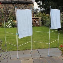 Binnen Buiten Vouwkleding Airer Wasdroger - Compact en Draagbaar — thumbnail 2