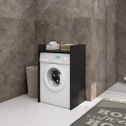 Wasmachine Kast / Wasmachine Ombouw / Wasmachine Meubel FIN / Zwart / AKORD Furniture Factory / 64 x 98 x 50 cm — thumbnail 5