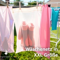 XXL Premium Wasnet 60x90 cm Set - Waszak met Ritssluiting voor Machinewas — thumbnail 2
