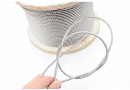 Cosensi - Stalen kabel 1 mm - 50 meter - Lichtophanging - Waslijn — thumbnail 2