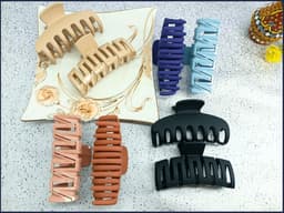 Grote Matte Haarklemmen voor Dik Haar - 8 Stuks Duurzame Haarspelden — thumbnail 5