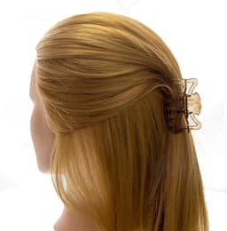 Set van 2 Grote Haarklemmen 6 cm Ultramarijnblauw Stevig Klemmechanisme — thumbnail 2
