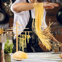 Pastadroger - Bamboe - 12 armen - Opvouwbaar - Stabiliteit — thumbnail 5