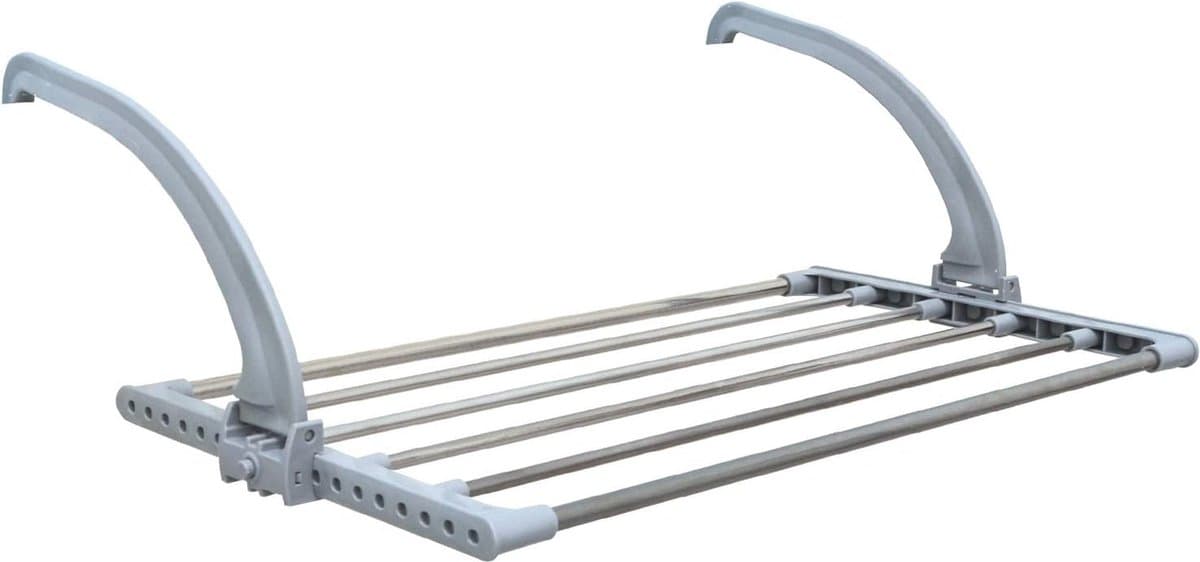 Wasdroger radiator - balkon wanddroger van roestvrij staal — afbeelding 1