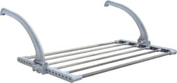 Wasdroger radiator - balkon wanddroger van roestvrij staal — thumbnail 1