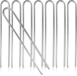 XL grondankers van massief staal - 40 cm - uiterst stabiele grondankers voor tenten paviljoens - grondspijker voor alle grondsoorten — thumbnail 1