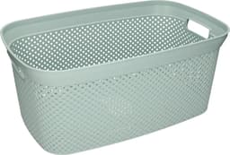Storage Solutions wasmand - 35 liter - groen - 54 x 34 x 23 cm - Kunststof - Draagmand — thumbnail 1