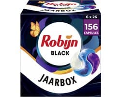 Robijn Classics capsules - Black velvet​ - 6 x 26 wasbeurten - Voordeelverpakking