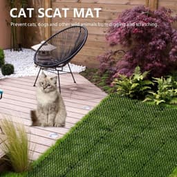 Dierenbarrière Doornrooster - Kattenafweerstrip - 200 x 30 cm - Anti-kattennetwerk - Tuin Kattenafweer — thumbnail 3