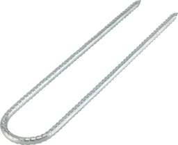 30 cm verzinkt staal grondankers campingtenten-tuindecoratie-U-vormig-L-vormig-60 stuks — thumbnail 5