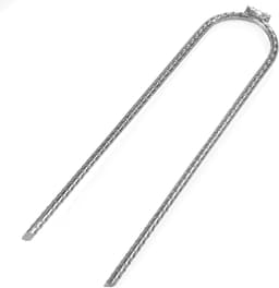 Grondanker U-profiel - Tentharing Camping - Tent Bevestigen - Verzinkt Staal - 30 cm Lengte - Metaal — thumbnail 3