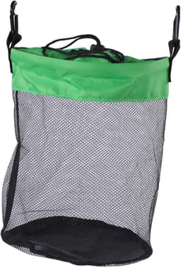 Mesh Waszakhouder - Wasknijperopslag - Wassen Organiseren - Verstelbare Riem - 28x21cm - Grijs — thumbnail 5