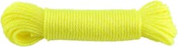 Nylon Waslijn - Waslijn Touw - Kleding Drogen - Hoge Sterkte Nylon - 20 meter - Fluorescerend Geel — thumbnail 1