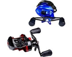 Vismolen Waterdruppel - Reel Vissen - Zeevissen - Gestroomlijnd Ontwerp - 228G - Rood