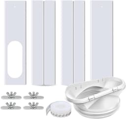 Window Seal Plate voor Mobiele Airconditioners - Verstelbare Raamkit - Afvoerslang voor Draagbare Airconditioning - Verstelbare Raamafdichting - Slider - Ventilatie voor Airconditioners — thumbnail 1