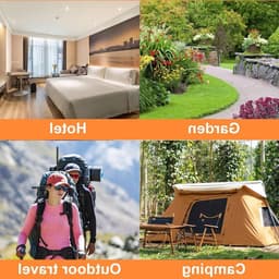 Verstelbare en Duurzame Waslijn van 10m voor Camping en Thuisgebruik met 20 Clips en 10 Haken voor Binnen en Buiten — thumbnail 4