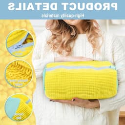 Herbruikbare Waszak voor Sneakers en Schoenen, 2 Delen met Rits, Ideaal voor Wassen in de Wasmachine, Mesh Ontwerp — thumbnail 5