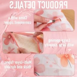 Set van 4 wasnetten met rits, herbruikbare waszakken voor de wasmachine in 4 maten, ideaal voor delicate kleding, blouses en sokken — thumbnail 3