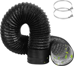 Flexibele Afvoerslang 150 mm Diameter Lengte 3 Meter voor Ventilatie en Afzuiging — thumbnail 1