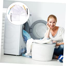 Vouwbare Mini Waszakken - Set van 6 Herbruikbare Netwaszakken voor Fijnwas, Reis en Wasmachinegebruik — thumbnail 2