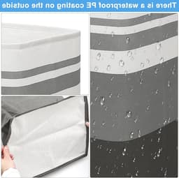 Dailygoods - Opvouwbare Wasmand met 2 Opbergzakken en Handvat — thumbnail 5