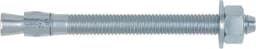 Wiganker - Doorsteekanker Betonanker - Muren Bevestigen - Torsie gecontroleerd - 1/2 X 3-3/4 Inch - Zink — thumbnail 1