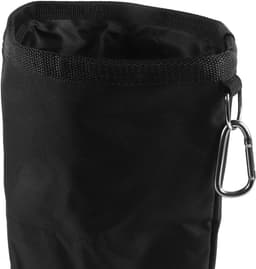 Opbergtas - Kleine tas - Wasknijpers bewaren - Met haak - 20 x 28 cm - Zwart — thumbnail 5