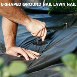 Allecto - Grondankers - 50 Stuks - Roestvrij staal - Tuin en Camping - Sterke bevestiging - Ideaal voor buitengebruik - Metalen ringen — thumbnail 4