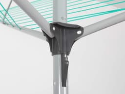 Rotary Boom Paraplu Systeem - 3 Armen, 30 m Tuin Kleding Droger — thumbnail 5
