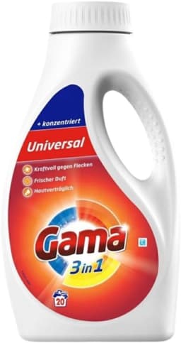 Gama - Wasmiddel - 3 In 1 - Huidvriendelijk - 20 Wasbeurten - 1 stuk — thumbnail 2