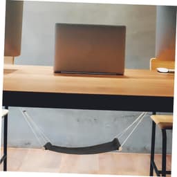 1set Voet Hangmat Onder Bureau Verstelbare Voetsteun Voor Thuis Kantoor Voor Ontspanning Werk Minimalistisch Ontwerp — thumbnail 3