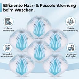 Herbruikbare Hondenhaar Verwijderbal voor Wasmachine (Set van 6) — thumbnail 3
