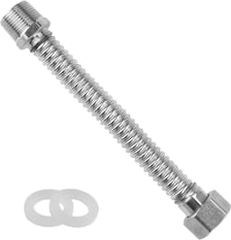 Flexibele RVS Golfbuis 3/4 Inch, Uittrekbare Slang voor Water en Lucht, Duurzaam en Bestendig — thumbnail 1