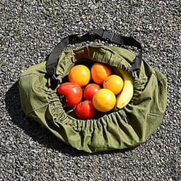 Plukzak Tuin - Oogsttas Schort - Fruit Oogsten - Grote Capaciteit - 40 x 60 cm - Groen — thumbnail 2